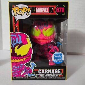 Pop! Marvel - Blacklight Carnage #678 - Funko Limited Edition